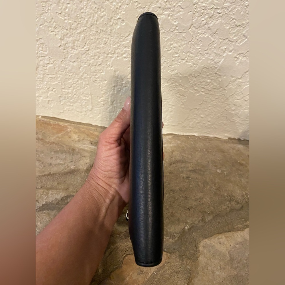 Coach wallet and checkbook cover black - Picture 5 of 15